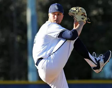 Tomasovich Ks 13 as Bucs shutout LaSalle in series opener, 4-0 Image