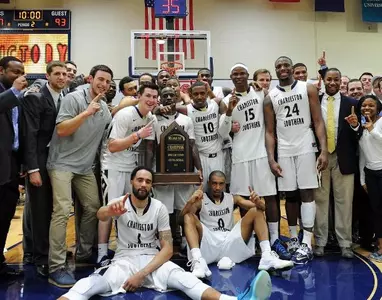 BIG SOUTH CHAMPS: Bucs beat High Point, 97-93, in 3 OT classic Image