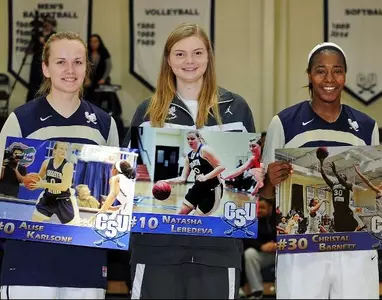 Bucs outlasted on Senior Day against Longwood, 58-51 Image