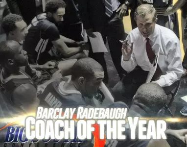 Barclay Radebaugh named Big South Conference Coach of the Year Image