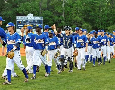 Raynor's gem carries Bucs past Gardner-Webb on throwback Saturday, 3-1 Image