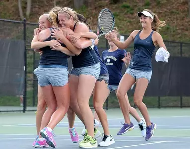 NCAA BOUND: Bucs top Coastal Carolina to win the 2015 Big South Women's Tennis Championship Image