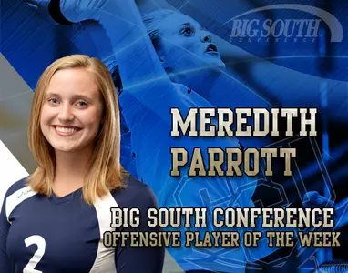 CSU's Parrott earns Choice Hotels Big South Offensive Player of the Week Image