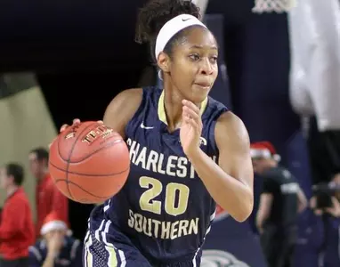 Bucs lead from start to finish in sweeping the series against Winthrop, 58-50 Image