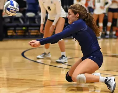 Martin with 34 digs in CSU's five-set loss to Campbell on Saturday afternoon Image