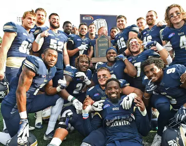Back-to-back: Bucs earn Big South title, FCS playoff berth, with 28-7 win over Kennesaw State Image