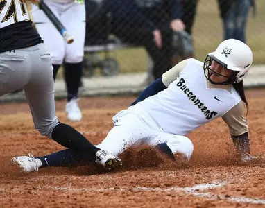 Buccaneers top Towson, 5-4, in season opener; Nightcap suspended in the bottom of the 4th against IPFW Image