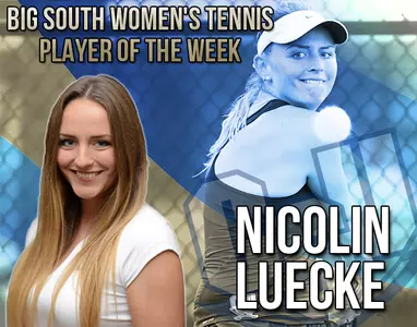 Luecke earns Big South Player of the Week honors for the second time Image