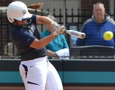 Bucs split Saturday doubleheader at Winthrop; Emberson homers twice against the Eagles Image