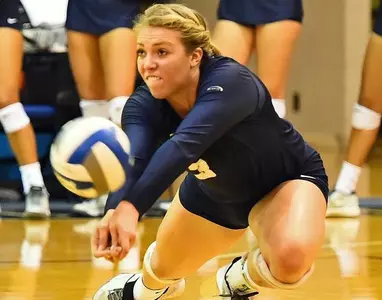 Kaderli's double-double powers Buccaneers past Blue Hose in Big South opener Image
