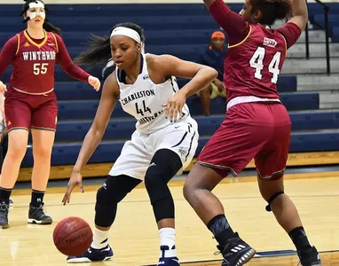 Late comeback pushes Presbyterian past Charleston Southern, 50-48 Image