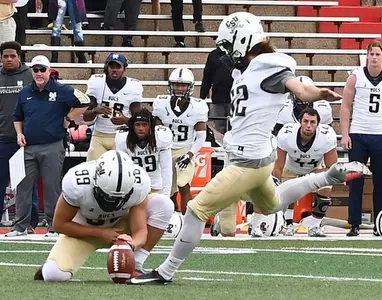 Tekac's last second field goal propels Buccaneers to 10-9 win over Gardner-Webb Image