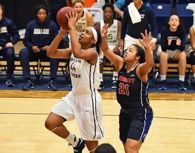 Buccaneers fall to Flames in conference rematch on the road, 67-56 Image