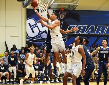 Bucs hold off Longwood for 79-74 win in first round of Big South Championship Image