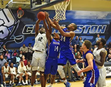 Bucs grind out 71-65 overtime win over Presbyterian Image
