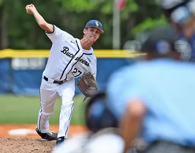 Dyson effort, senior bats come through in clutch to lead Bucs to 4-3 win over Air Force Image