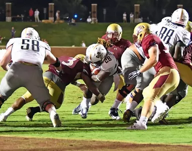 Second half comeback comes up short as Bucs fall to Elon, 19-17 Image