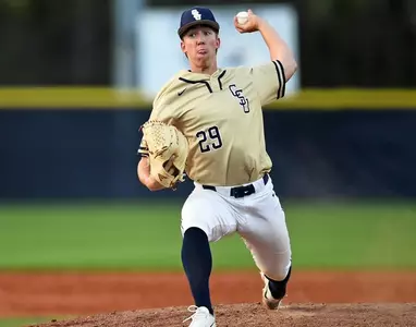 Back-to-Back Triples push Bucs Past Savannah State in Extra Innings Image