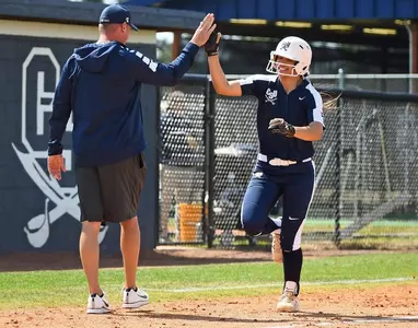 Gleason homers twice as Bucs split doubleheader with Longwood Image