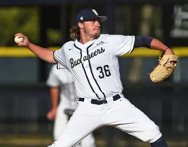 Solid Pitching Helps Bucs Even Series with UNC Asheville Image