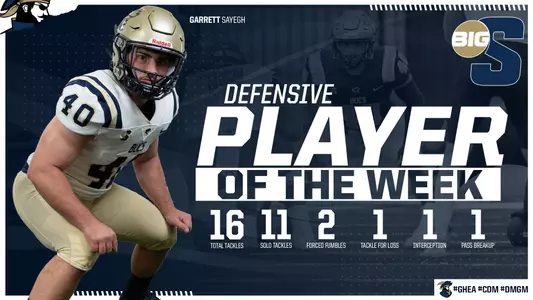 Sayegh Big South DPOTW 11.1 graphic