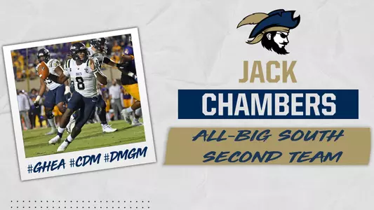 Jack Chambers All-Big South Second Team graphic