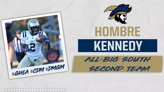 Hombre Kennedy All-Big South Second Team graphic