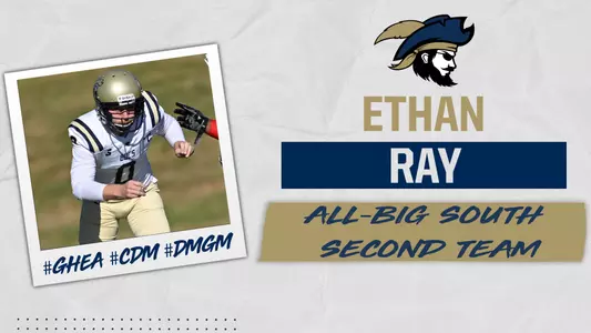 Ethan Ray All-Big South Second Team graphic