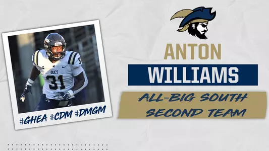 Anton Williams All-Big South Second Team graphic