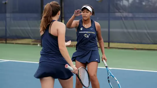 Noa Boyd in doubles vs. Mercer