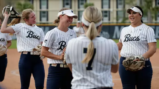 Softball celebration