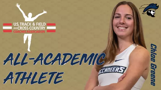 Chloe Greene USTFCCCA All-Academic Athlete graphic