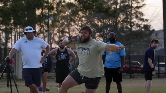 Michael Calhoun 2025 Shot Put at Home Meet
