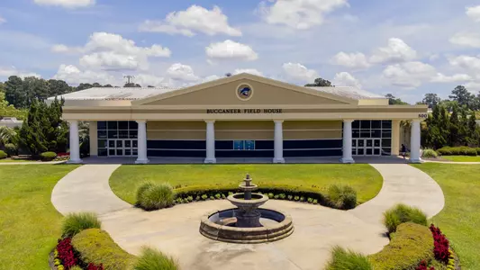 Front of the Buc Dome