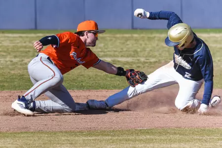 Charleston, S.C. — in Division 1 men’s baseball action between Charleston Southern University and Bucknell University on February 14, 2026, at Charleston Singleton Baseball Complex.
(Mandatory Credit: Arthur Ellis Photography)