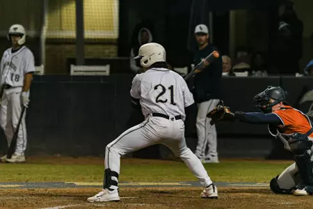 Charleston, S.C. — in Division 1 men’s baseball action between Charleston Southern University and Bucknell University on February 14, 2026, at Charleston Singleton Baseball Complex.
(Mandatory Credit: Arthur Ellis Photography)