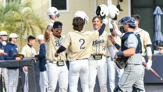 Charleston, S.C. — Charleston Southern infielder/outfielder Alex Marot (2) celebrates the play in Division 1 men’s baseball action between Charleston Southern University and University of North Carolina Wilmington on February 25, 2026, at Charleston Singleton Baseball Complex.
(Mandatory Credit: Arthur Ellis Photography)