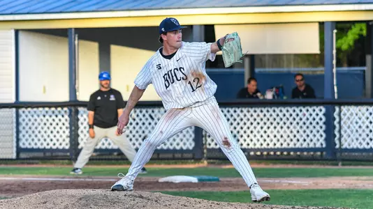 Charleston, S.C. — in Division 1 men’s baseball action between Charleston Southern University and Presbyterian College on April 2, 2026, at Charleston Singleton Baseball Complex.
(Mandatory Credit: Arthur Ellis Photography)