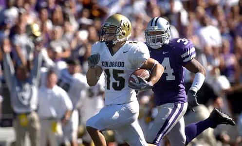 Colorado wide receiver Jeremy Bloom (15)