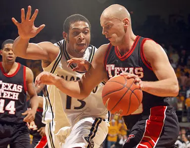 Texas Tech forward Robert Tomaszek,