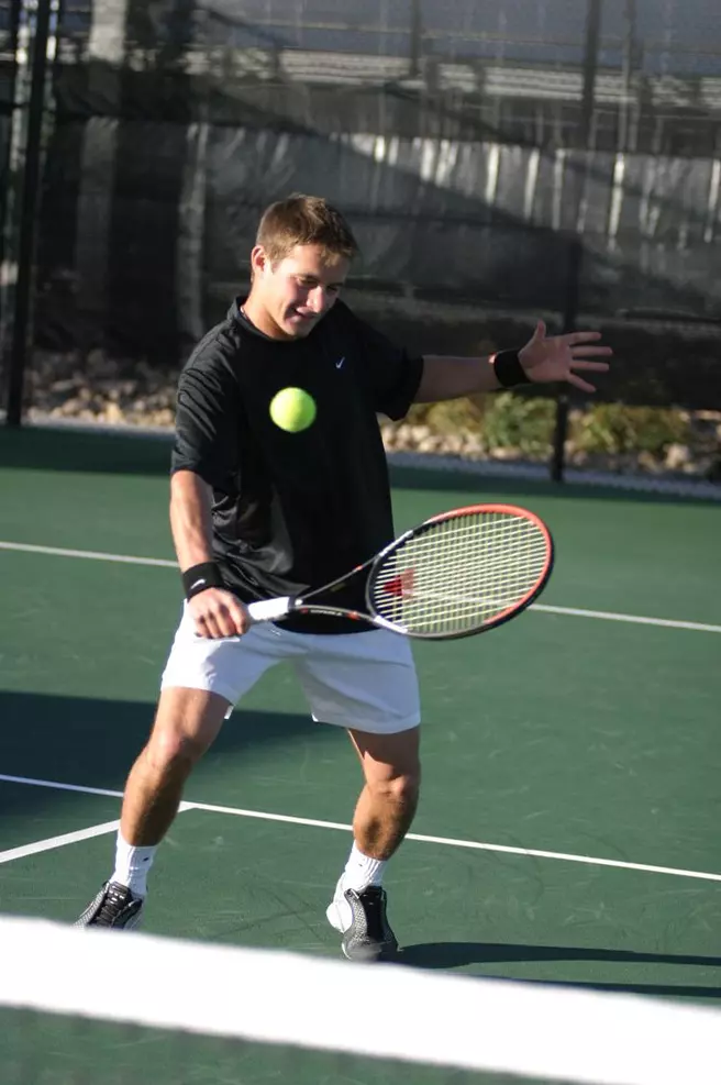 MEN'S TENNIS WINS BY DEFAULT OVER WICHITA STATE