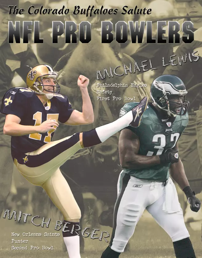 SAINTS BERGER AND EAGLES LEWIS PRO BOWL BOUND