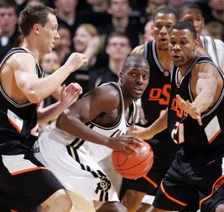 STRONG SECOND HALF POWERS COWBOYS OVER BUFFS 104-86