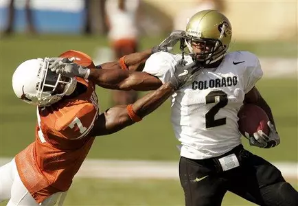 Colorado tailback Hugh Charles (2)