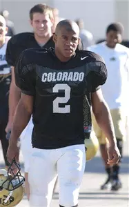 Colorado running back Hugh Charles (2)