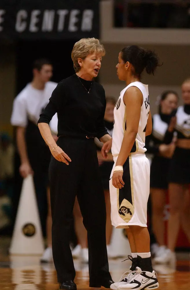Buffaloes At Kansas In Women's Action Sunday