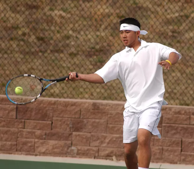 Men's Tennis Upsets No. 35 Oklahoma State, 4-3