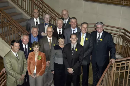 The 2006 CU Athletic Hall of Fame class.