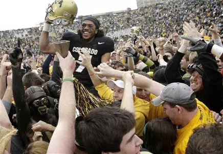 Colorado quarterback Bernard Jackson