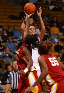 Buffs Struggle From Field, USC Pulls Away 76-57